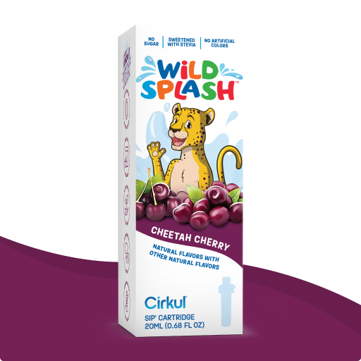 Wild Splash Cheetah Cherry - Simple Edit U0