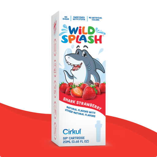 Wild Splash Shark Strawberry - Simple Edit D2